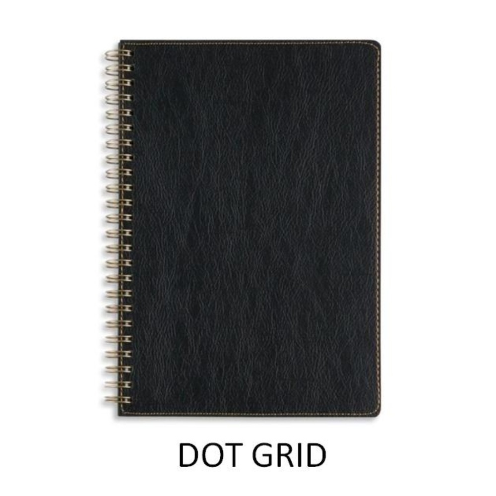 A5 PU LEATHER SOFTCOVER JOURNAL (DOT GRID)
